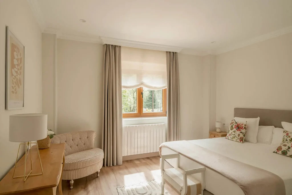 Apartamento 4 personas terraza - dormitorio principal.